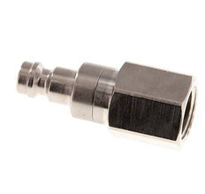 Nickel-plated Brass DN 5 Air Coupling Plug G 1/4 inch Female Double Shut-Off