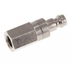 Vernikkeld Messing DN 5 Luchtkoppeling Insteeknippel G 1/8 inch Binnendraad Double Shut-Off