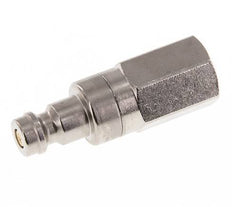 Vernikkeld Messing DN 5 Luchtkoppeling Insteeknippel G 1/8 inch Binnendraad Double Shut-Off
