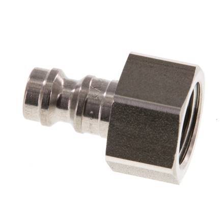 Stainless steel DN 5 Air Coupling Plug G 1/4 inch Female