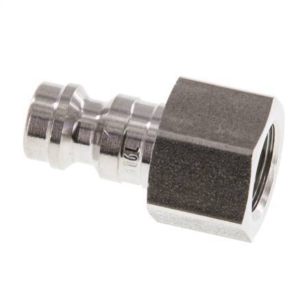 Stainless Steel 316L DN 5 Air Coupling Plug G 1/8 inch Female