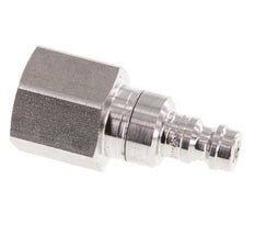 RVS 316L DN 5 Luchtkoppeling Insteeknippel G 3/8 inch Binnendraad Double Shut-Off