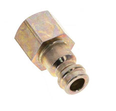 Gehard staal DN 5 Luchtkoppeling Insteeknippel G 1/8 inch Binnendraad