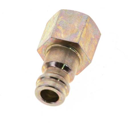 Gehard staal DN 5 Luchtkoppeling Insteeknippel G 1/8 inch Binnendraad