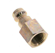 Gehard staal DN 5 Luchtkoppeling Insteeknippel G 1/8 inch Binnendraad