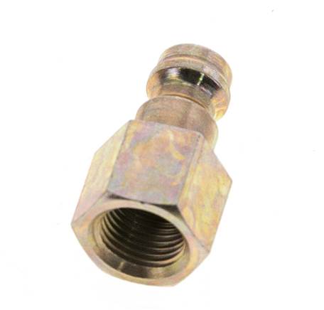 Gehard staal DN 5 Luchtkoppeling Insteeknippel G 1/8 inch Binnendraad