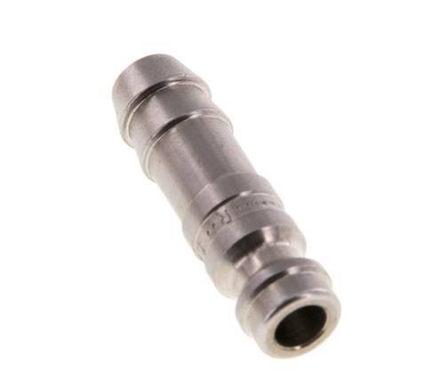 RVS 316L DN 5 Luchtkoppeling Insteeknippel 8 mm Slangpilaar