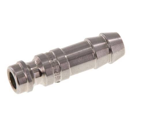 RVS 316L DN 5 Luchtkoppeling Insteeknippel 8 mm Slangpilaar