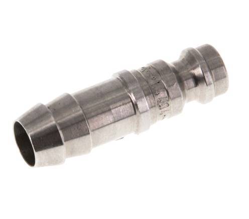 Stainless Steel 316L DN 5 Air Coupling Plug 9 mm Hose Pillar
