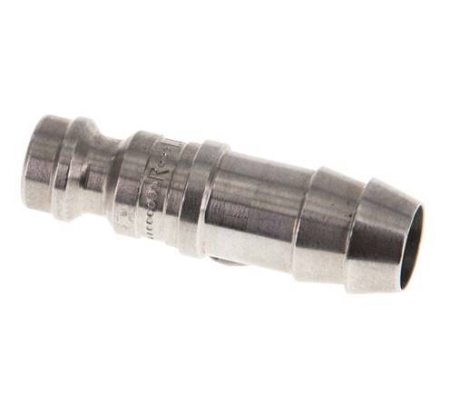 RVS 316L DN 5 Luchtkoppeling Insteeknippel 9 mm Slangpilaar