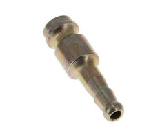 Hardened steel DN 5 Air Coupling Plug 4 mm Hose Pillar [2 Pieces]