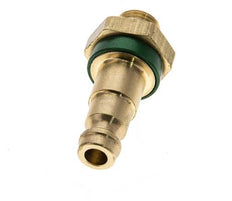 Messing DN 5 Groen-Coded Luchtkoppeling Insteeknippel G 1/8 inch Buitendraad