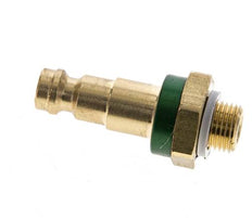 Messing DN 5 Groen-Coded Luchtkoppeling Insteeknippel G 1/8 inch Buitendraad