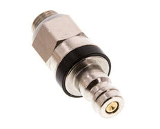 Vernikkeld Messing DN 5 Zwart Luchtkoppeling Insteeknippel G 1/8 inch Buitendraad Double Shut-Off