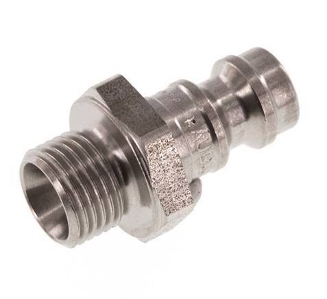 RVS DN 5 Luchtkoppeling Insteeknippel G 1/8 inch Buitendraad