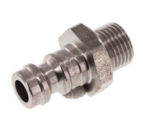 RVS DN 5 Luchtkoppeling Insteeknippel G 1/8 inch Buitendraad