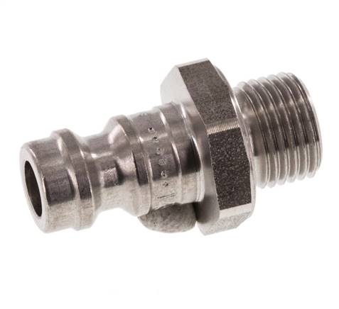 RVS DN 5 Luchtkoppeling Insteeknippel G 1/8 inch Buitendraad