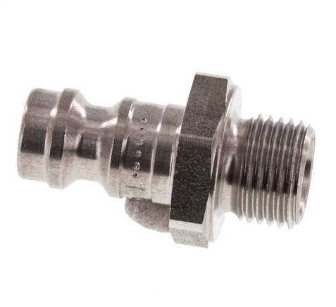 RVS DN 5 Luchtkoppeling Insteeknippel G 1/8 inch Buitendraad