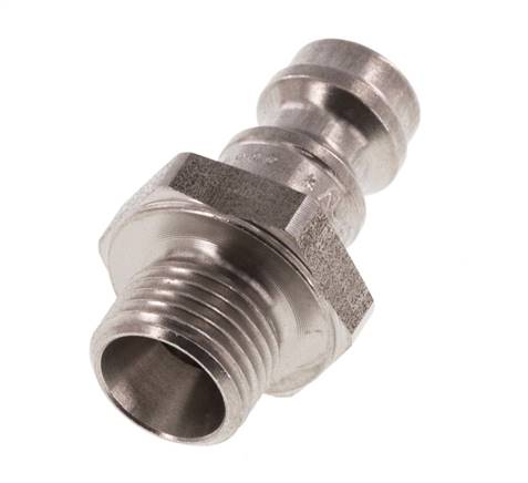 RVS DN 5 Luchtkoppeling Insteeknippel G 1/8 inch Buitendraad
