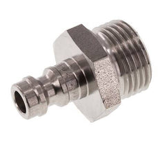 RVS DN 5 Luchtkoppeling Insteeknippel G 3/8 inch Buitendraad