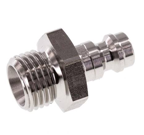 RVS 316L DN 5 Luchtkoppeling Insteeknippel G 1/4 inch Buitendraad
