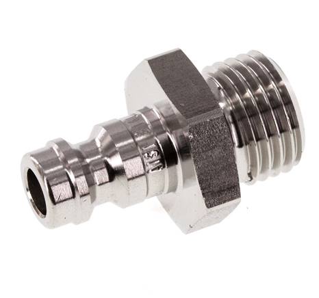 RVS 316L DN 5 Luchtkoppeling Insteeknippel G 1/4 inch Buitendraad
