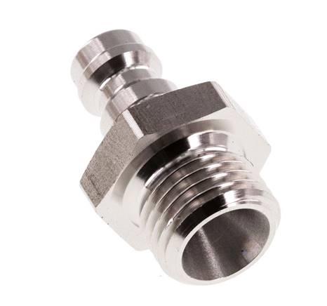 RVS 316L DN 5 Luchtkoppeling Insteeknippel G 1/4 inch Buitendraad