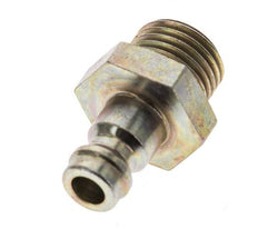 Gehard staal DN 5 Luchtkoppeling Insteeknippel G 1/4 inch Buitendraad