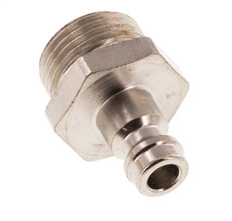 Gehard staal DN 5 Luchtkoppeling Insteeknippel G 3/8 inch Buitendraad