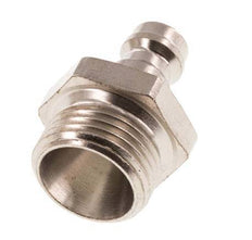 Gehard staal DN 5 Luchtkoppeling Insteeknippel G 3/8 inch Buitendraad