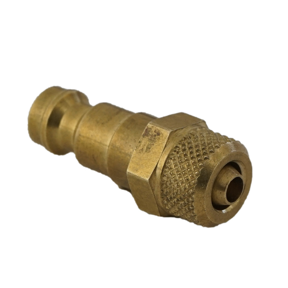 Messing DN 5 Luchtkoppeling Insteeknippel 4x6 mm Push-On [5 Stuks]