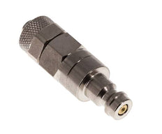 Vernikkeld Messing DN 5 Luchtkoppeling Insteeknippel 6x8 mm Push-On Double Shut-Off