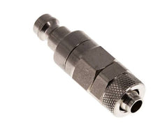 Vernikkeld Messing DN 5 Luchtkoppeling Insteeknippel 6x8 mm Push-On Double Shut-Off