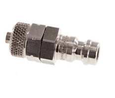 RVS 316L DN 5 Luchtkoppeling Insteeknippel 4x6 mm Push-On