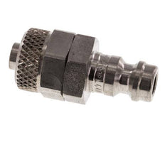 RVS 316L DN 5 Luchtkoppeling Insteeknippel 6x8 mm Push-On