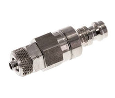 RVS 316L DN 5 Luchtkoppeling Insteeknippel 4x6 mm Push-On Double Shut-Off