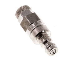 RVS 316L DN 5 Luchtkoppeling Insteeknippel 4x6 mm Push-On Double Shut-Off