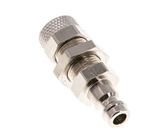 Vernikkeld Messing DN 5 Luchtkoppeling Insteeknippel 6x8 mm Push-On Schotkoppeling