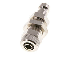 Vernikkeld Messing DN 5 Luchtkoppeling Insteeknippel 6x8 mm Push-On Schotkoppeling