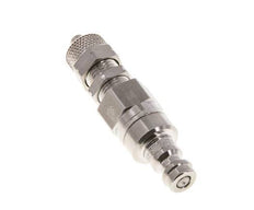 RVS 316L DN 5 Luchtkoppeling Insteeknippel 4x6 mm Push-On Schotkoppeling Double Shut-Off