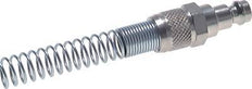 Vernikkeld Messing DN 5 Luchtkoppeling Insteeknippel 6x8 mm Push-On Buigbescherming Draaibaar