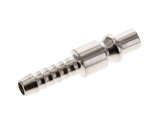 Hardened steel DN 5.5 (Orion) Air Coupling Plug 6 mm Hose Pillar [2 Pieces]