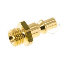 Brass DN 5.5 (Orion) Air Coupling Plug G 1/4 inch Male [5 Pieces]