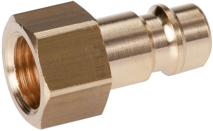 Brass DN 7.2 (Euro) Air Coupling Plug G 1/8 inch Female [5 Pieces]