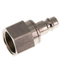 Vernikkeld Messing DN 7.2 (Euro) Luchtkoppeling Insteeknippel G 1/2 inch Binnendraad Double Shut-Off