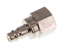 Vernikkeld Messing DN 7.2 (Euro) Luchtkoppeling Insteeknippel G 1/2 inch Binnendraad Double Shut-Off