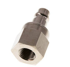 Vernikkeld Messing DN 7.2 (Euro) Luchtkoppeling Insteeknippel G 1/4 inch Binnendraad Double Shut-Off