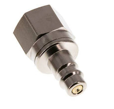 Nickel-plated Brass DN 7.2 (Euro) Air Coupling Plug G 3/8 inch Female Double Shut-Off