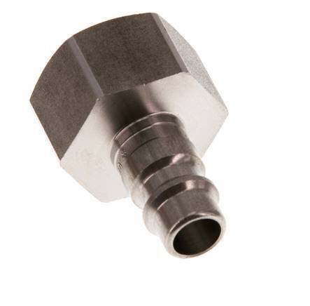 RVS DN 7.2 (Euro) Luchtkoppeling Insteeknippel G 1/2 inch Binnendraad