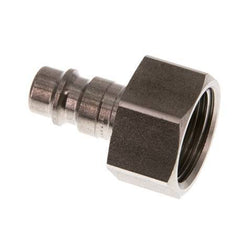 RVS DN 7.2 (Euro) Luchtkoppeling Insteeknippel G 1/2 inch Binnendraad